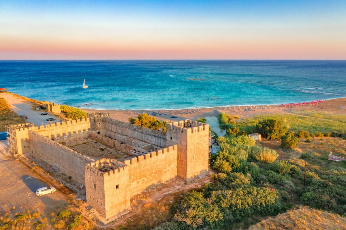 Kouvalite Car Rental | Rent a Car Herkalion, Crete Frangokastello Beach view